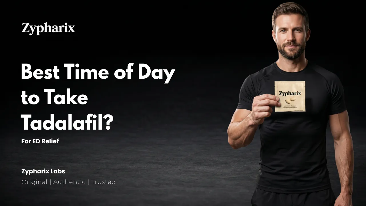 Best Time of Day to Take Tadalafil for ED Relief