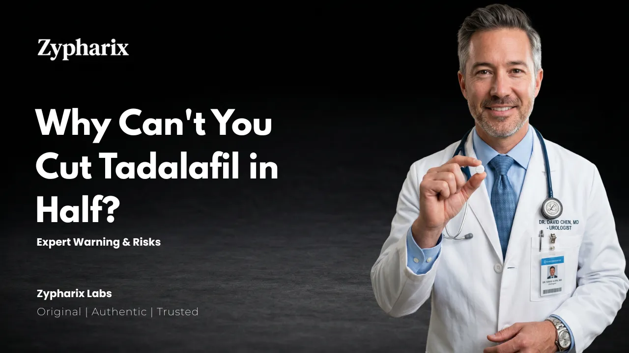 Why Can't You Cut Tadalafil in Half