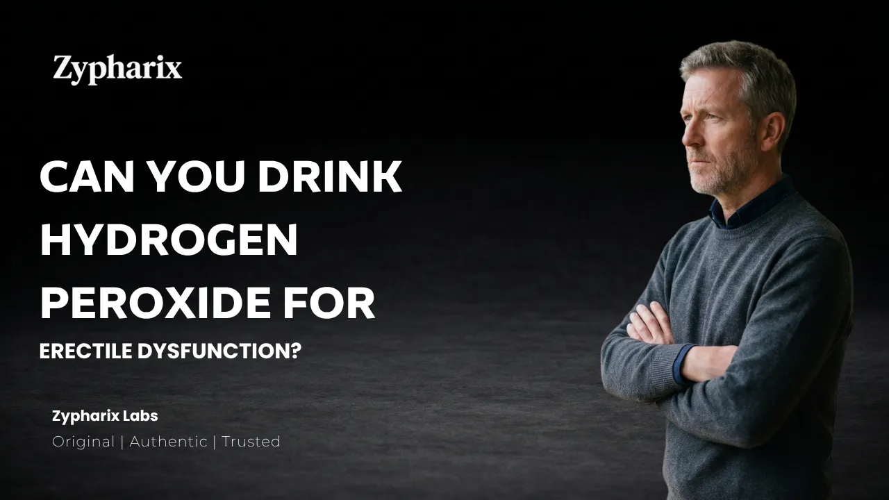 Can You Drink Hydrogen Peroxide For Erectile Dysfunction​