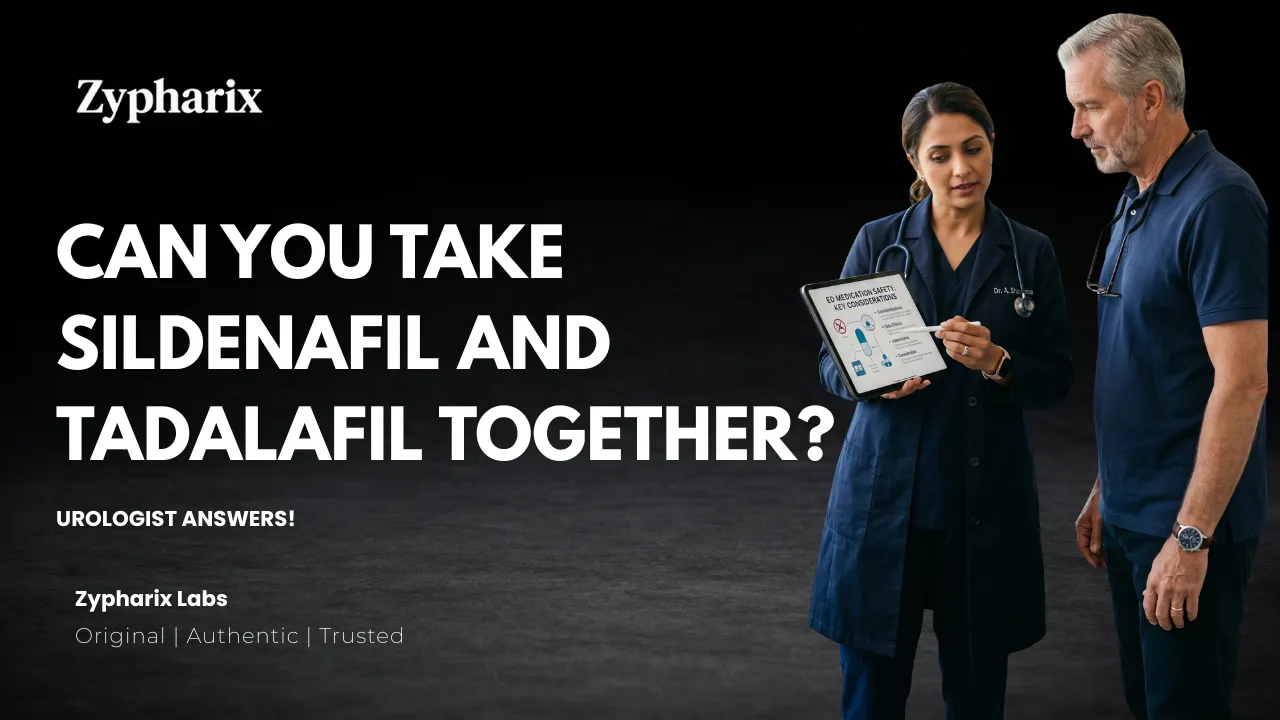 Can You Take Sildenafil and Tadalafil Together