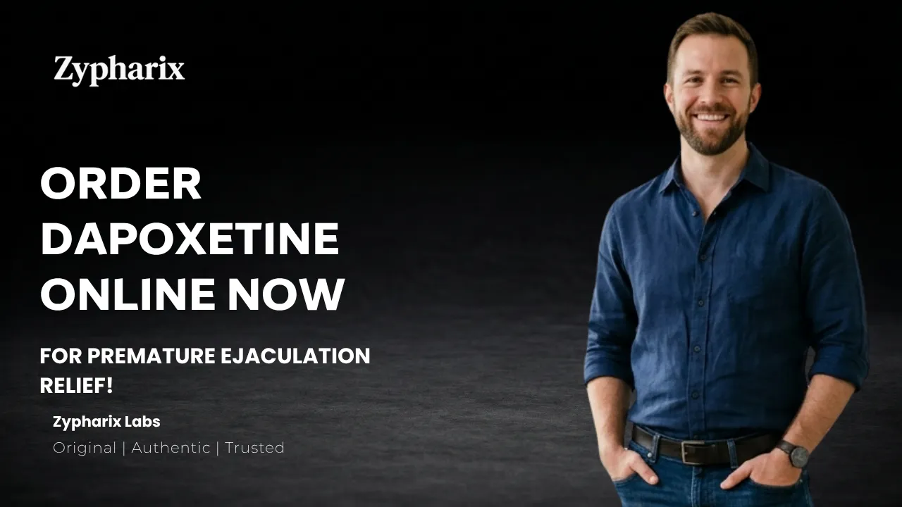 Order Dapoxetine Online Now for Premature Ejaculation Relief
