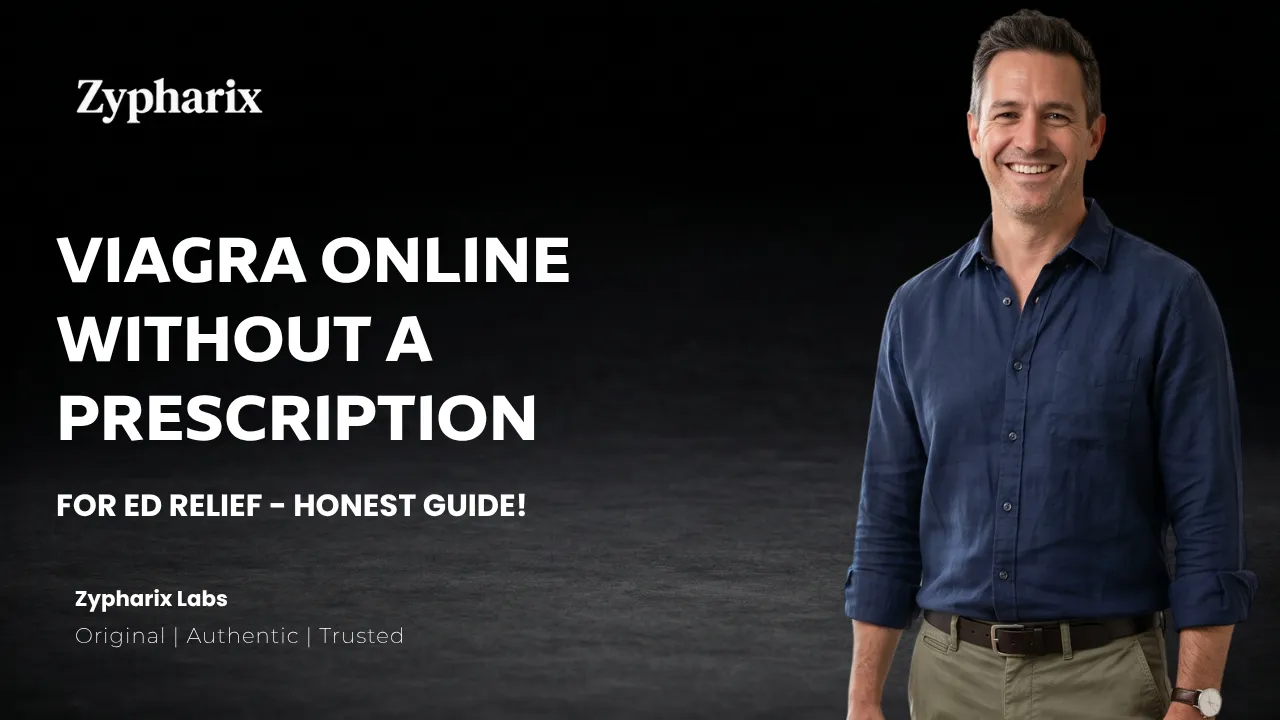 Viagra Online Without A Prescription for ED Relief - Honest Guide